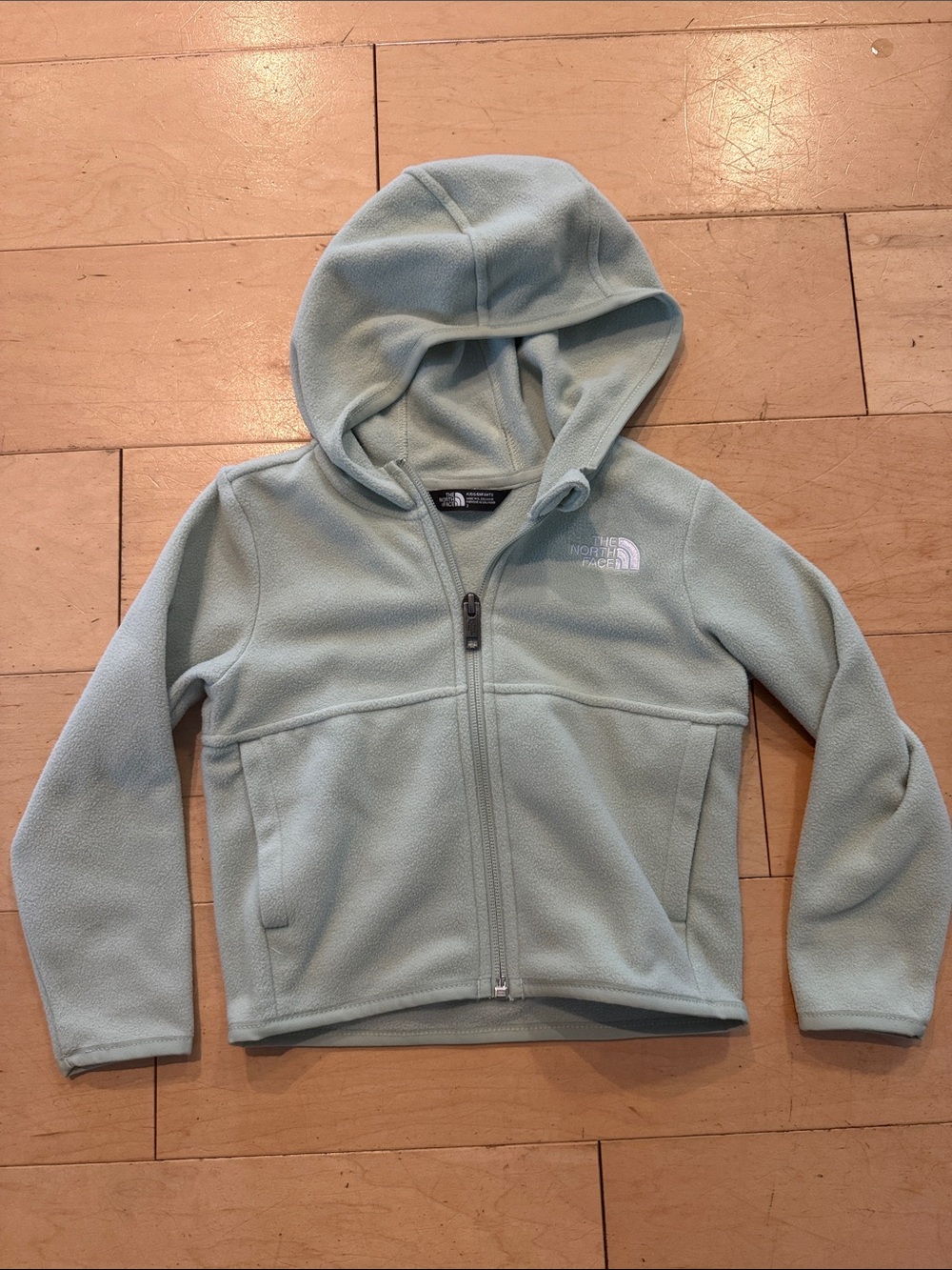 The North Face Fleece zip up - 2t - mint green